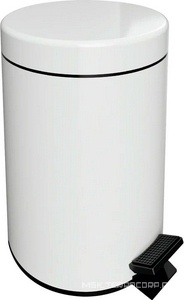 Ведро мусорное 5л, (цв. белый),  ZZ Bemeta Hotel 104315014