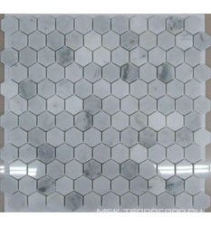 Мозаика из камня на сетке X21-001-P ZZ |29.5x28