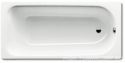 Стальная ванна Kaldewei Advantage Saniform Plus 363-1 с покрытием Anti-Slip и Easy-Clean| 170x70x41