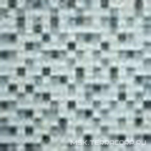 Мозаика Мастера Керамики Glass Мозаика Glass 579 микс белый матовый-серый светлый рельефный-темный серый рельефный ZZ|30х30