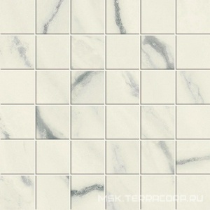 Мозаика AtlasConcorde Россия FORTE DEI MARMI F.d.M. Panda White Mosaic /Ф.Д.М.  Панда Вайт Мозаика