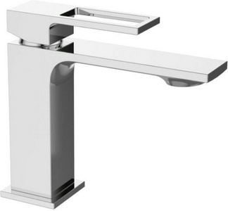 Смеситель для раковины, без д/к, (цв.хром),  ZZ BelBagno Luce LUC-LVM-CRM