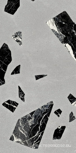 Керамогранит для стены Ergon Medley Grey Rock nat.rett. ZZ30x60 EH8Y