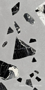 Керамогранит для стены Ergon Medley Grey Rock nat.rett. ZZ30x60 EH8Y