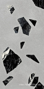 Керамогранит для стены Ergon Medley Grey Rock nat.rett. ZZ30x60 EH8Y