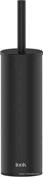 Ерш Optima Home напольный, 8.4x8.4x34 см, цв. черный матовый,  ZZ