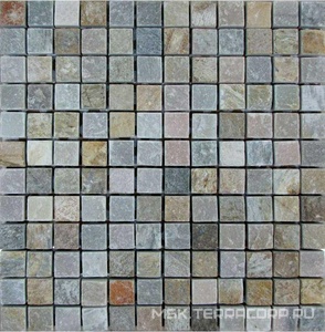 Мозаика Спектр-М Натуральный камень Мозаика из камня на сетке SL20-227-23 ZZ |30.5x30.5