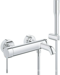 Смеситель Grohe Essence New 33628001 для ванны с душем| 29x14x19