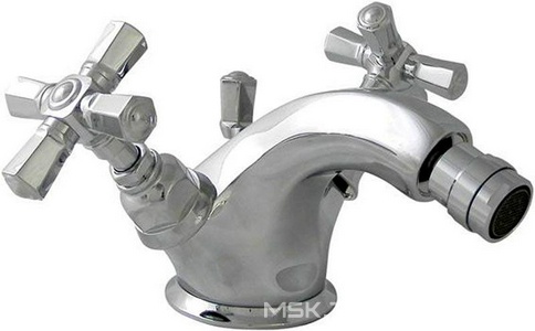 Смеситель для биде, с д/к, (цв. хром),  ZZ Nicolazzi Teide Four 1934 CR 45