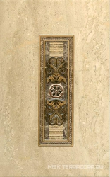 Декор Империал 1 бежXX l25х40