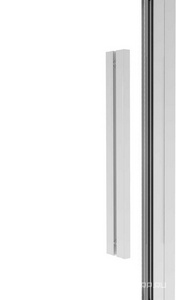 Душевой уголок 1200х800хh2000мм, прямоуг., правый/левый, (стекло прозрачное 6мм Easy Clean, фурн.цв.хром),  ZZ Vincea Slim Soft VSR-1SS8012CL