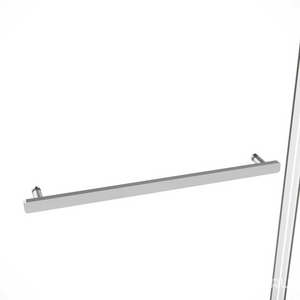 Душевой уголок 1200х800хh2000мм, прямоуг., правый/левый, (стекло прозрачное 6мм Easy Clean, фурн.цв.хром),  ZZ Vincea Slim Soft VSR-1SS8012CL