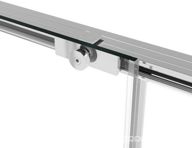 Душевой уголок 1200х800хh2000мм, прямоуг., правый/левый, (стекло прозрачное 6мм Easy Clean, фурн.цв.хром),  ZZ Vincea Slim Soft VSR-1SS8012CL