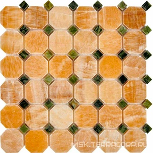 Мозаика 210  Honey onyx Dondong (чип 48x48) 30.5х30.5 Мастера Керамики Glass 210