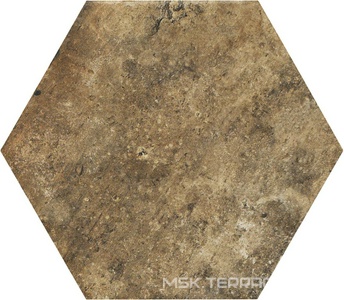 Керамогранит для пола CIR new york Esagona Central Park 24x27.7 Коричневый 10484141