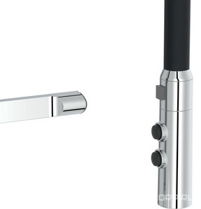 Смеситель для кухни  гибкий излив на магните, 2 реж. кнопка-стоп,  хром ZZ Jacob Delafon RAPHAEL E23311-CP