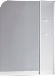 ECO-O-V-12-120/140-P-Cr-R Шторка на ванну | ZZ