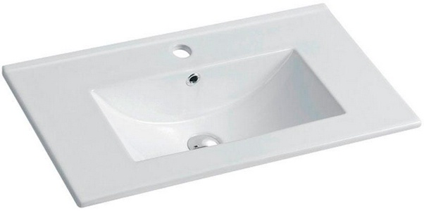 Раковина 710x395x170мм керамическая, цвет белый ZZ Vincea Раковины VBS-13970S1