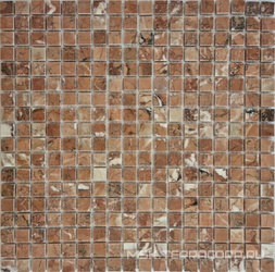 Мозаика из камня на сетке М20-357-15Р ZZ 30.5x30.5
