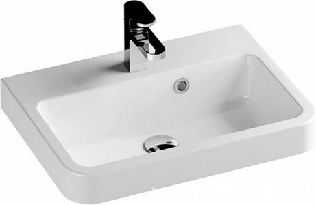 Умывальник  550  белый с переливом Ravak BE HAPPY II XJA01155000