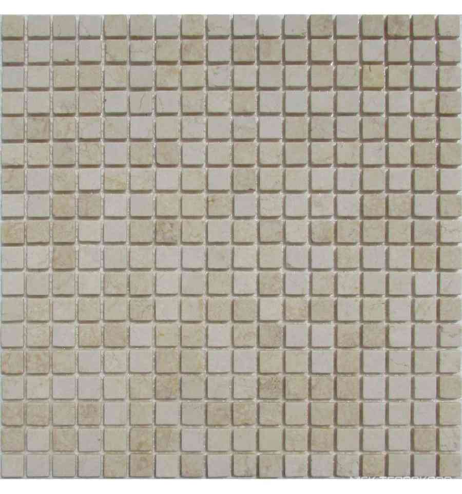 Мозаика из камня на сетке М20-008-15Т ZZ |30.5x30.5