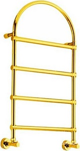 Полотенцесушитель Art.442/4/500 + арка, GL (цв.золото) (ГВС), Margaroli ZZ Margaroli Sole 442/4/500+арка,GL