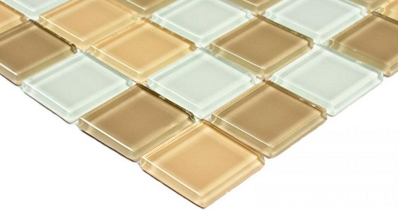 Мозаика Raf coffee  (25x24x4) 30x29,9 Bonaparte Мозаика стеклянная n156334