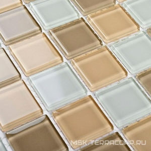 Мозаика Raf coffee  (25x24x4) 30x29,9 Bonaparte Мозаика стеклянная n156334