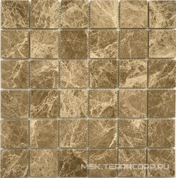 Мозаика из камня на сетке М20-286-48Р ZZ 30.5x30.5