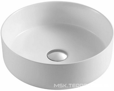 Раковина 355х355х120 накладная, цв. белый матовый, ZZ Azario Azario AZ-3134-MW