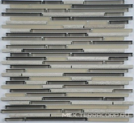 Мозаика из стекла на сетке SK10-186 ZZ 30x30