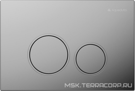 Компл.: унитаз подв.,безободк,Tornado 490х360мм, цв.белый гл., сиденье с микролиф,,инстал. д/унитаза, крепёж, клавиша смыва Circulo цв.хром,  ZZ Aqueduto Ovo AQDS007T