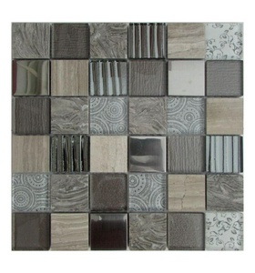 Мозаика Мозаика из стекла на сетке SK10-044 |30x30 Спектр-М Микс стекло SK10-044