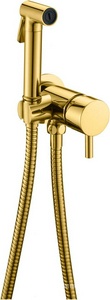 Гигиенический душ Uno 467-G С ВНУТРЕННЕЙ ЧАСТЬЮ, цв.золото, ZZ Boheme UNO 467-G