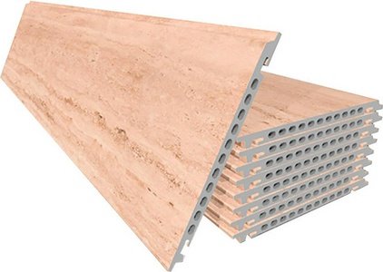 Керамогранит для стены Faveker GA16  Nature Marble Travertino 40x120 n172259