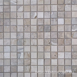Мозаика Stone 2041 моно травертин мат (чип 23х23) XX|30x30