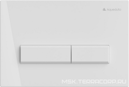 Компл.: унитаз подвесн.,безободк.,525х360мм,цв.белый глянц., сиденье с микролиф,,инстал. д/унит., крепёж, клавиша смыва Retangulo цв.белый гл.,  ZZ Aqueduto Ovo AQDS025