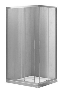Душевой уголок 1200х900хh1900мм, прямоуг., правый/левый, (стекло прозрачное 5мм, фурн.цв.хром),  ZZ BelBagno Sela SELA-AH-2-120/90-C-Cr