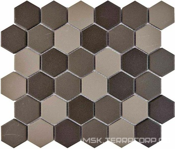 Мозаика Мастера Керамики Glass 623 из керамогранита прокрашенного в массе (чип 51х59) 32,5х28,2