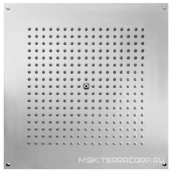 Верхний душ 470х470мм для установки в подвесной потолок, гибкая подводка для подключения в компл., (цв.хром), DREAM CUBE Bossini ZZ