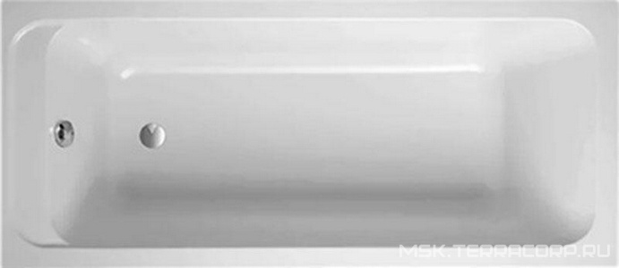 Ванна 1700(1695)х450хh500мм, (без ножек и слива-перелива), (акрил цв. 01 white alpin),  ZZ Villeroy & Boch Architectura UBA170ARA2V-01