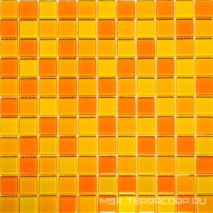 Мозаика Мастера Керамики Glass Мозаика FA041.043.045 (чип 25х25) ZZ|30х30