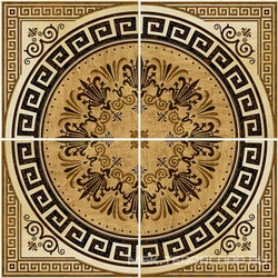 Декор Storm krem "Pompea" KL|40х40