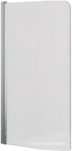 Шторка для ванны  ROSA 160/170 L, одноэлементная, левая, профиль хром блестящий, стекло прозрачное  ZZ Ravak CVSK1 7QLS0C00Y1