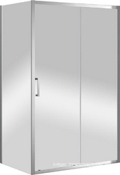 Душевой уголок 1500(1480-1520)х1000(980-1000)хh1950мм, прямоугольный, правый/левый, (стекло прозр.Idrorepellente 6мм, фурн.цв.хром), Molveno ZZ