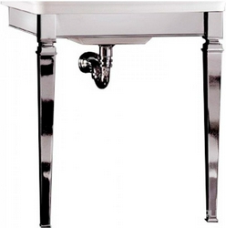 Консоль металлическая для раковины Etoile 70см, (цв. хром), Duke Console ZZ