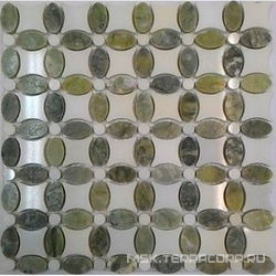 Мозаика из камня на сетке М20-208Р ZZ |30.5x30.5