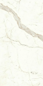 Керамогранит для пола и стены Atlas Concorde Italy Marvel Shine Marvel Calacatta Prestigio 75x150 Lappato A7GB