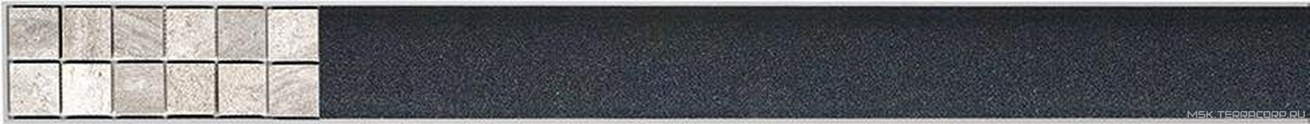 Решетка FLOOR-650 с установкой "под плитку" для водоотводящего желоба APZ6 ZZ