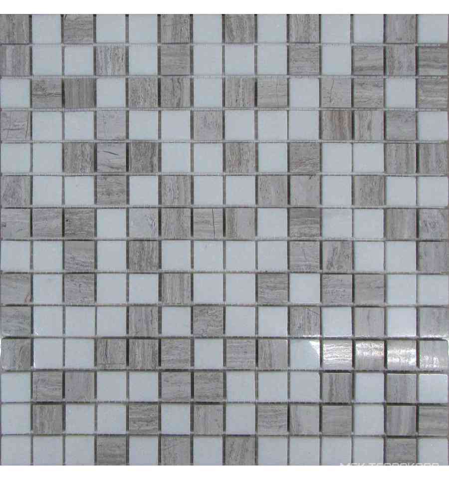 Мозаика из камня на сетке M20-091-20P ZZ |30.5x30.5